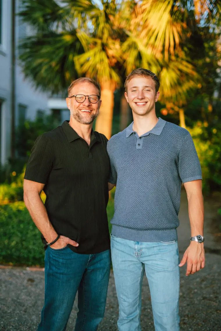 Bill and Will Lammers, father and son, co-creators of Flip the Script